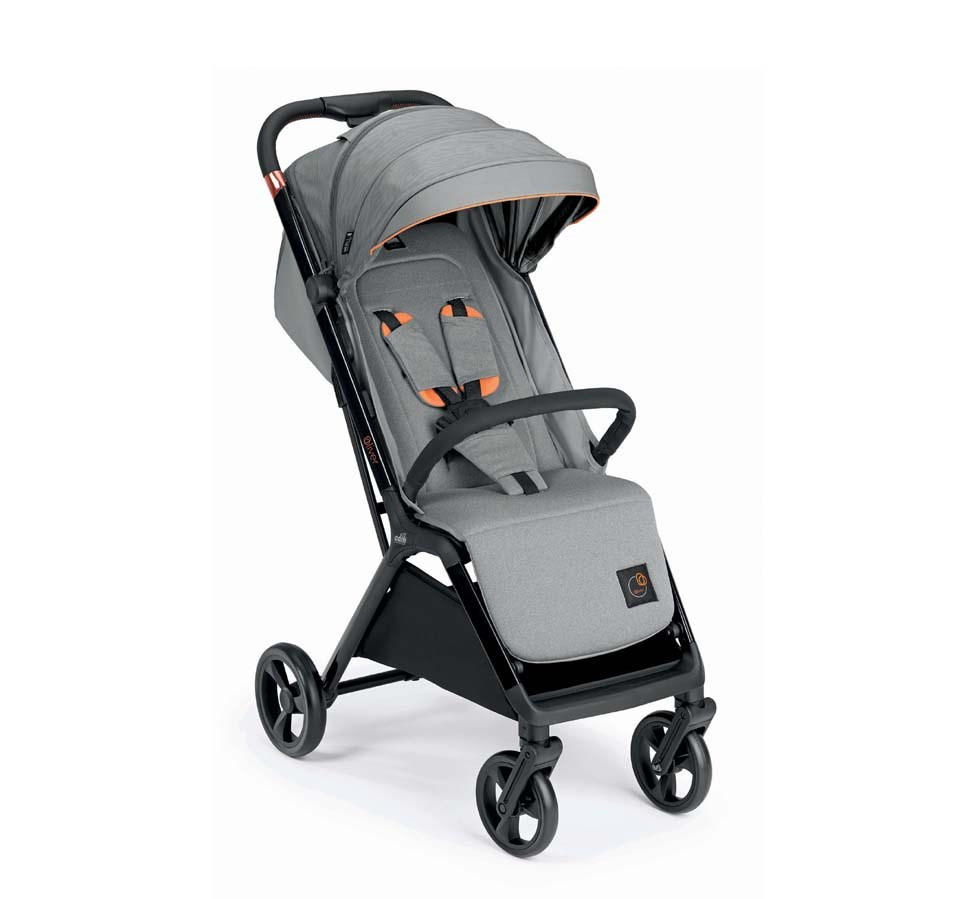 KINDERWAGEN Buggy Oliver im City-Design, klappbar - Grau, Kunststoff (52/87/650cm) - Cam il Mondo del Bambino S.p.A.