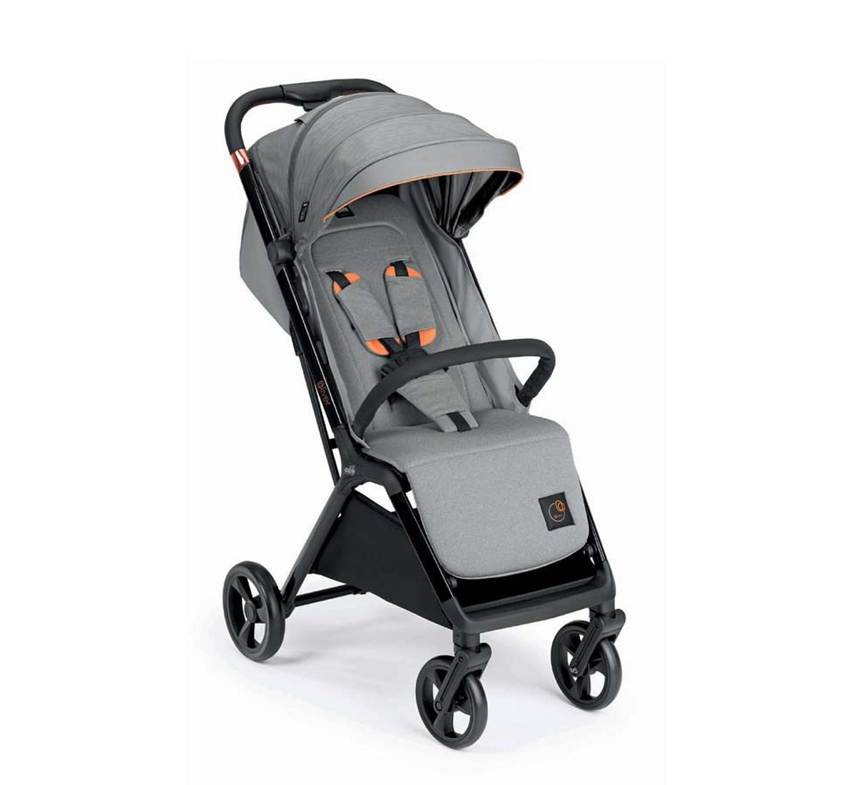 KINDERWAGEN Buggy Oliver im City-Design, klappbar - Grau, Kunststoff (52/87/650cm) - Cam il Mondo del Bambino S.p.A.