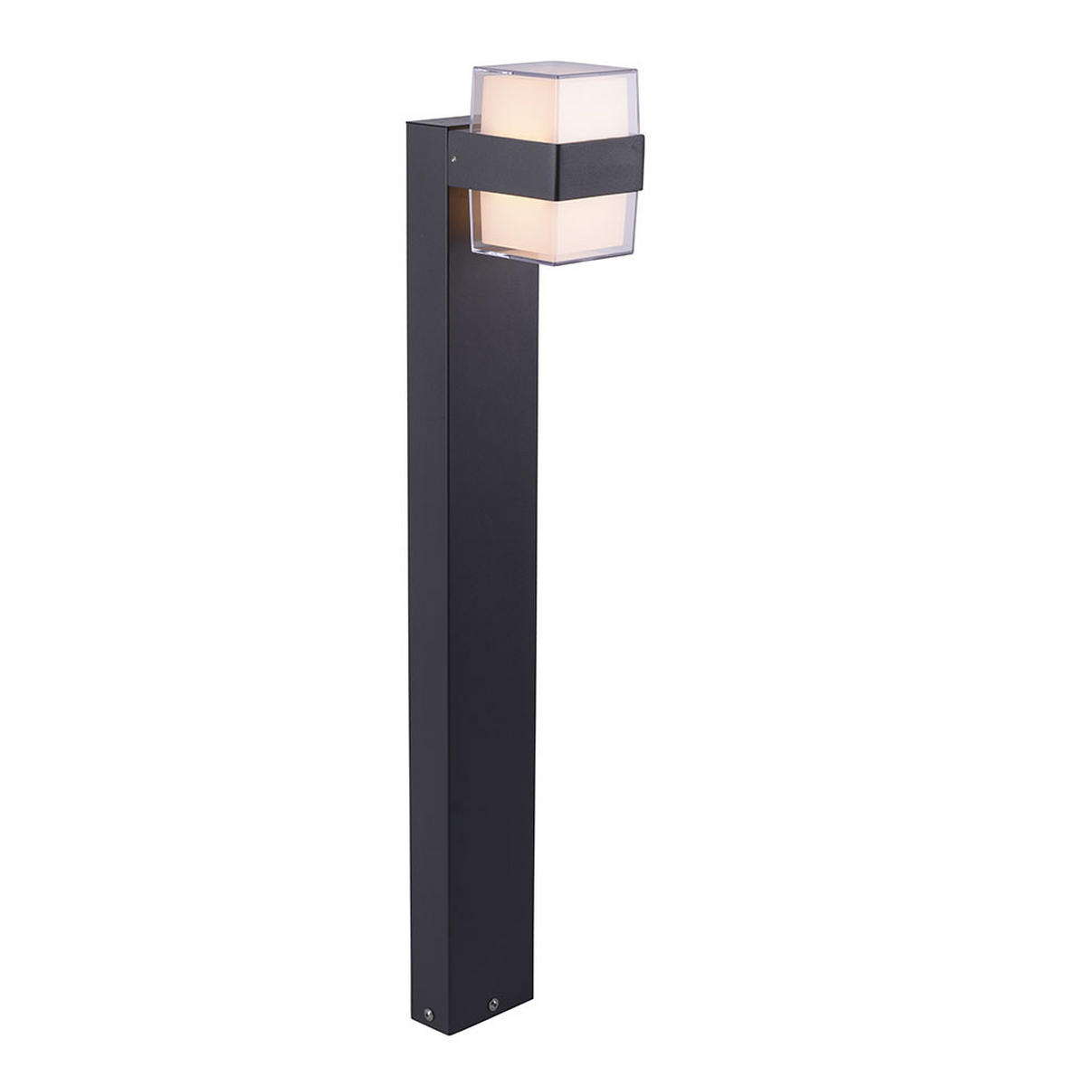 LED WEGELEUCHTE Kunststoff Anthrazit - Anthrazit, Kunststoff (15/9.5/75cm)