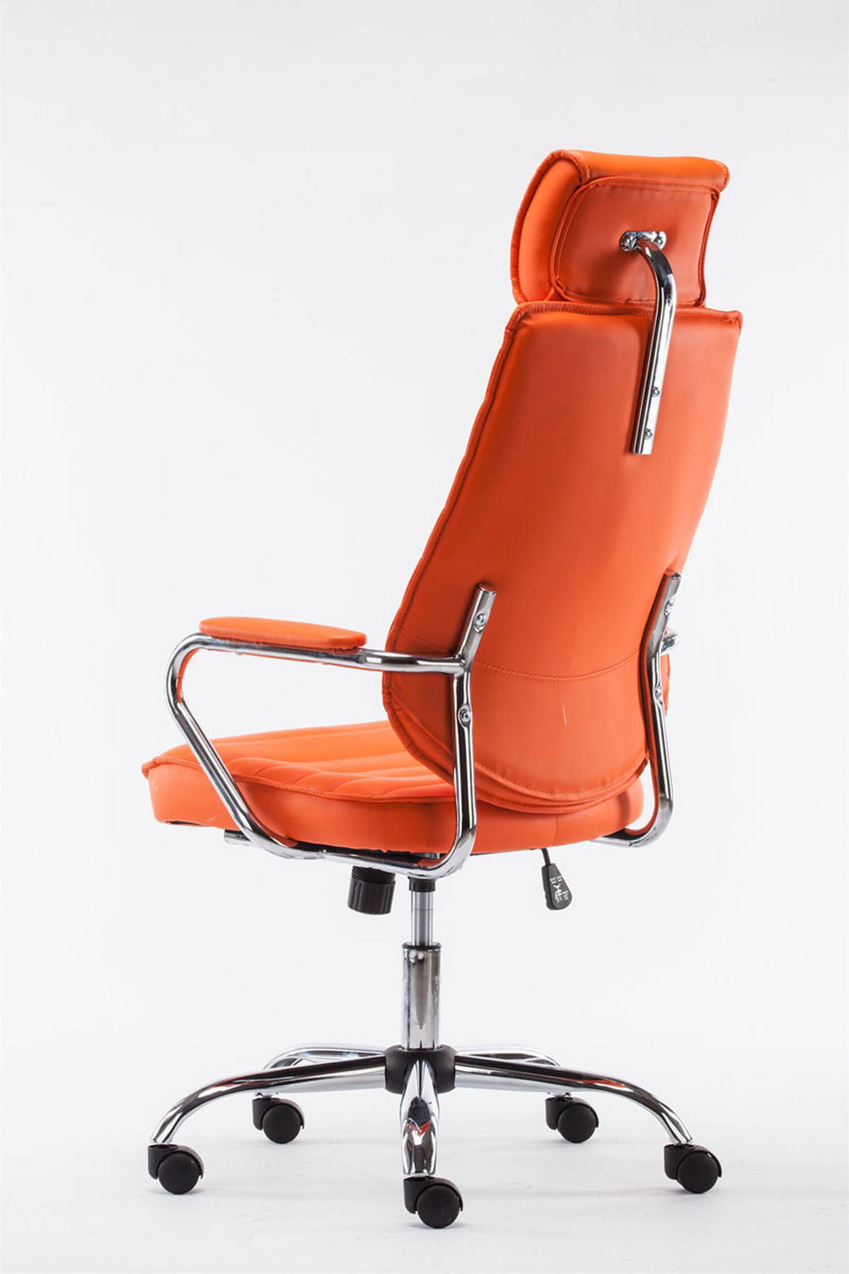 BÜROSTUHL Rocket V2, Orange - Orange, Textil/Metall (59/128/57cm) - TPFLiving