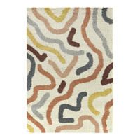 TEPPICH dicht bequem mehrfarbig - Multicolor, Textil (160/230cm) - AFK Living