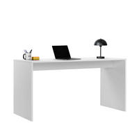 SCHREIBTISCH Der Produktive - Weiß, Holzwerkstoff (60/140/77cm) - Mokebo