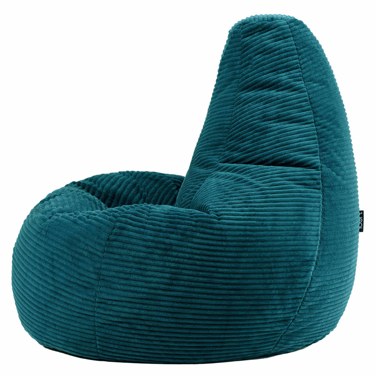 SITZSACK Sessel aus Cord 2-tlg. - Grün, Kunststoff (82/76/82cm) - icon