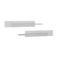 WANDREGAL-SET Weiß 100/20/20 - Weiß, Holzwerkstoff (100/20/20cm) - RAUMHIRSCH FURNITURE