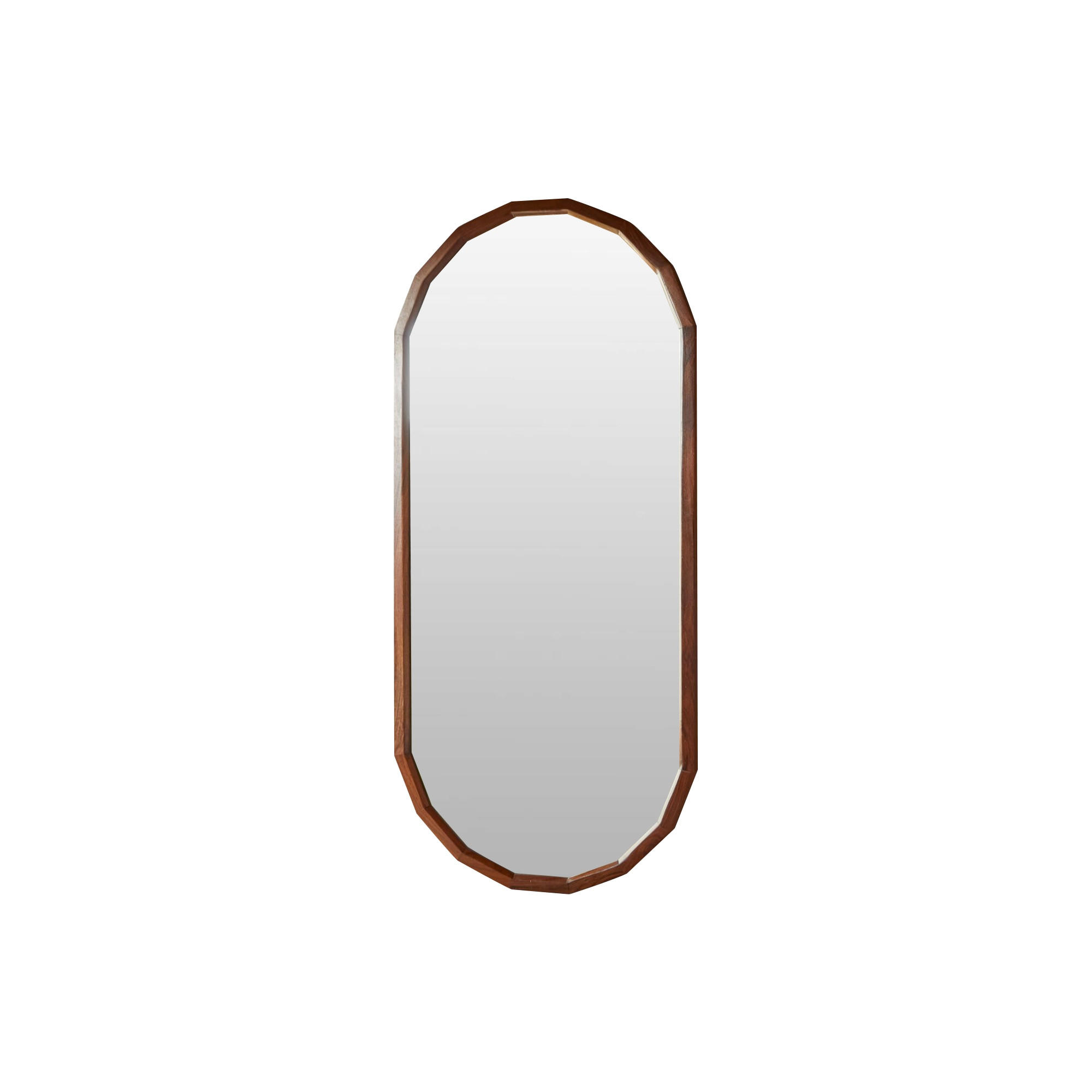 SPIEGEL Jade Braun aus Palisander - Braun, Holz (56/120/3cm) - Tikamoon