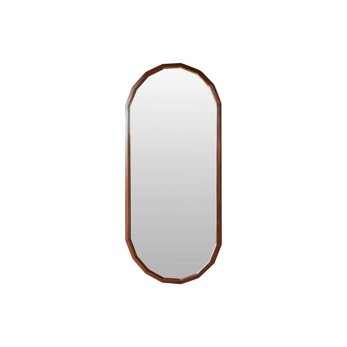 SPIEGEL Jade Braun aus Palisander - Braun, Holz (56/120/3cm) - Tikamoon