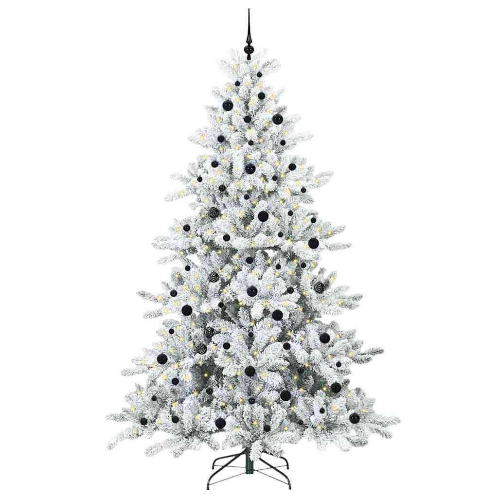 vidaXL Weihnachtsbaum Weiß 240 cm