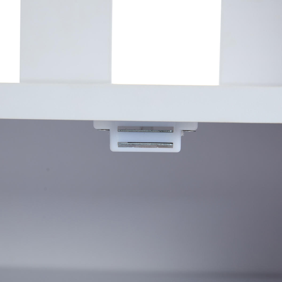 GARDEROBE in Weiß Dielenmöbel mit 4 Haken und Schuhbank für Eingangsbereich, B140.6/T32/H180cm - Weiß, Holzwerkstoff (140/180/32cm) - STILVORA