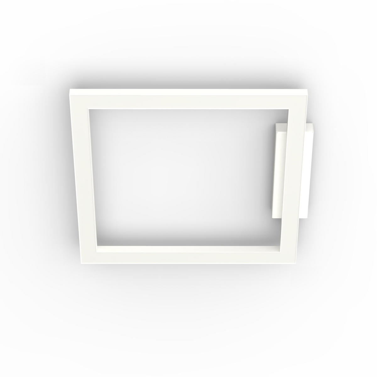 LED-DECKENLEUCHTE - Weiß, Metall (40/40/100cm) - Lumicom