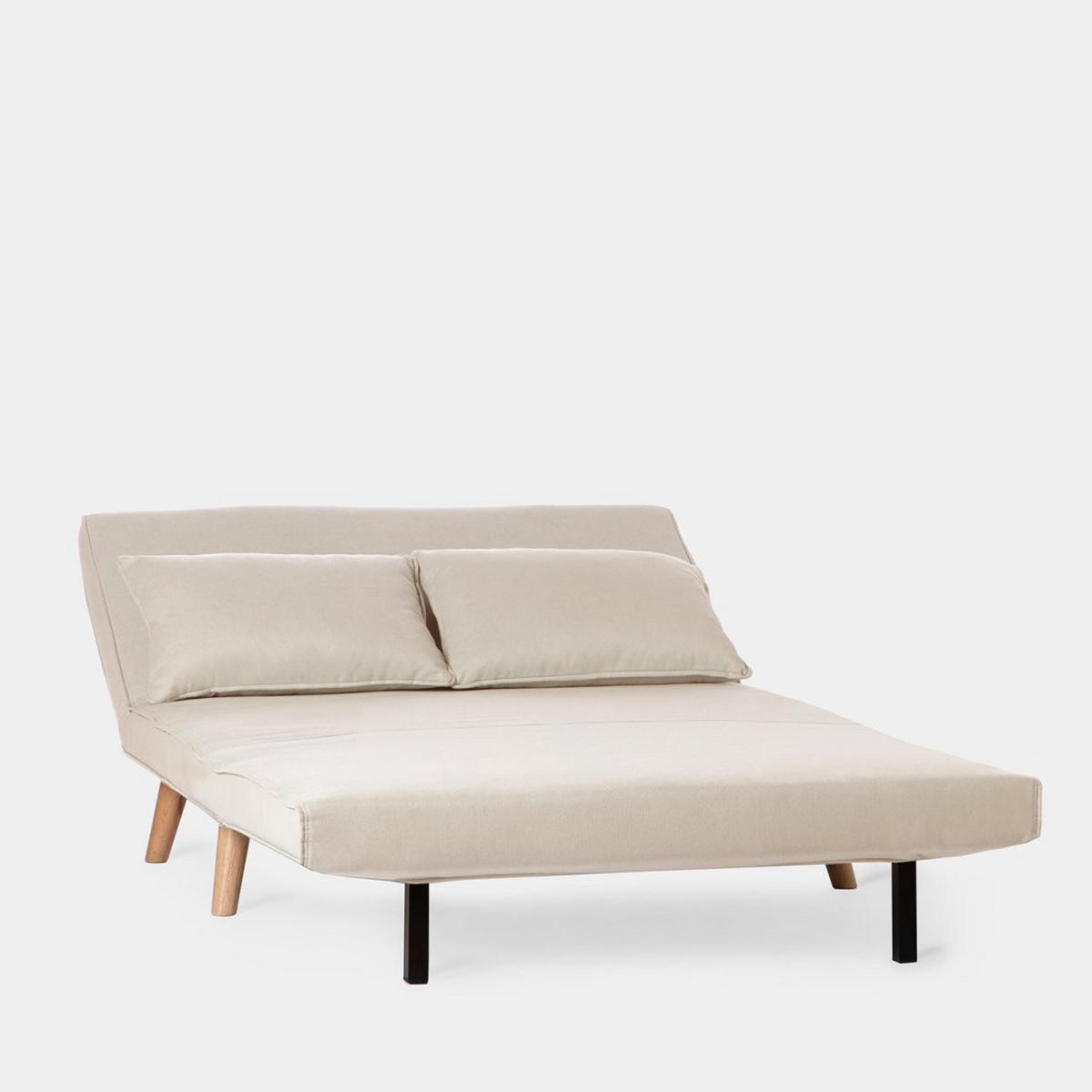 SCHLAFSOFA Noa Beige 117 cm x 79 cm - Beige, Textil (117/79/75cm)