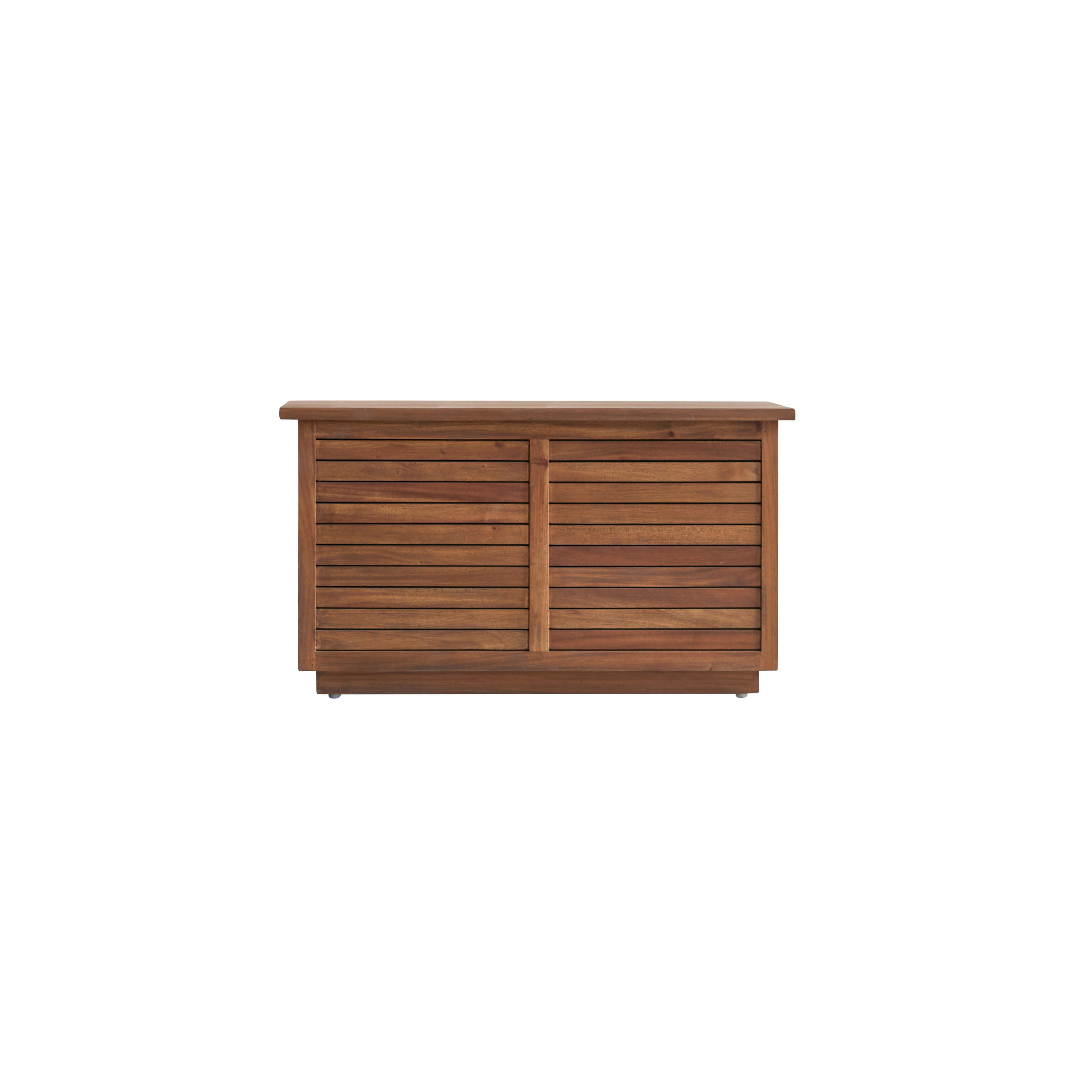 TRUHE Loggia Natur aus Akazie - Naturfarben, Holz (80/40cm) - Tikamoon