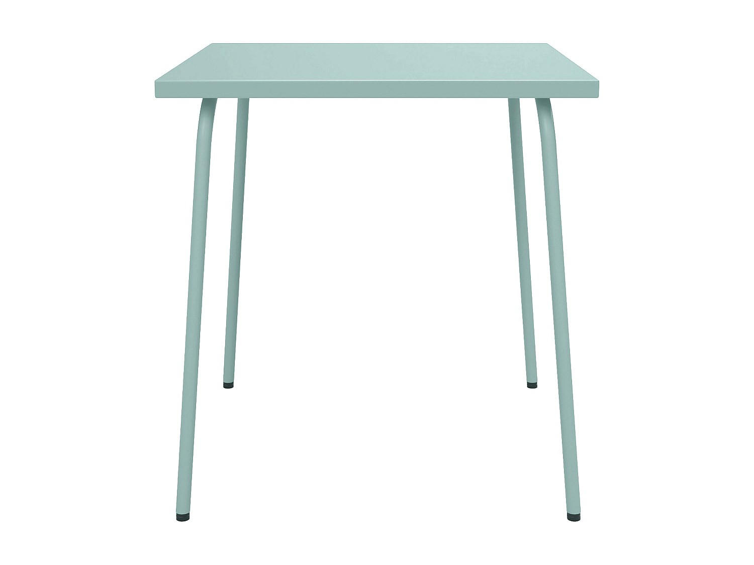 GARTENTISCH - 2 Personen - Metall - Mandelgrün - - Salbeigrün, Metall (70/70/75.5cm) - Vente-Unique
