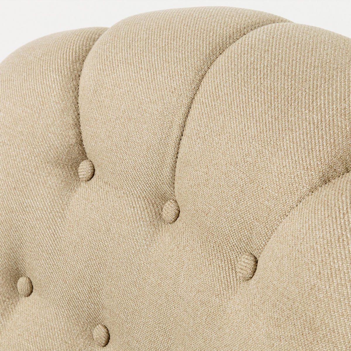 SESSEL MIT FUẞSTÜTZE TOMIS, Beige - Beige/Braun, Eichenholz/Holz (76/101/83cm) - KONSIMO®
