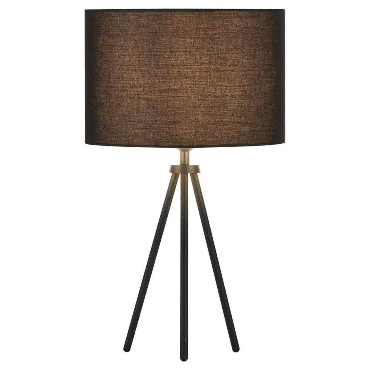 TISCHLEUCHTE Fenda Schwarz - Schwarz, Metall (23/23/36cm) - SLV