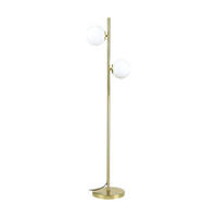 STEHLEUCHTE Essen 22/15/166 cm - Goldfarben, Metall (25/20/150cm) - Nettlife