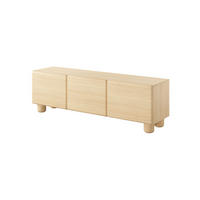 TV-SCHRANK 150 cm Bloom, Eiche Vicenza, Boho, 3 Türen - Eichefarben, Holz (150/47/38cm) - Emporius