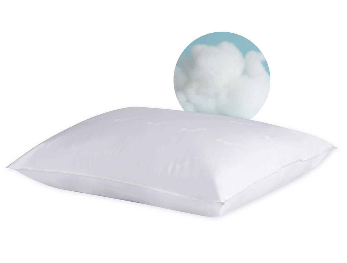 WASSERKISSEN aus Faser 50x70 cm - Weiß, Textil (50/70cm) - Mediflow