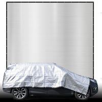 ALUMINIUM-SCHATTENNETZ 6/6 m, Silberfarben - Silberfarben, Metall (600/600cm) - Amanka