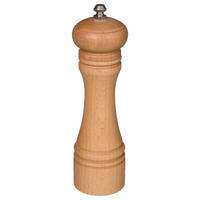 SALZ- UND PFEFFERMÜHLE Bistrot, Buchenholz, Braun, 20.5 cm - Braun, Holz (5.6/22.1/5.6cm) - 5five Simply Smart