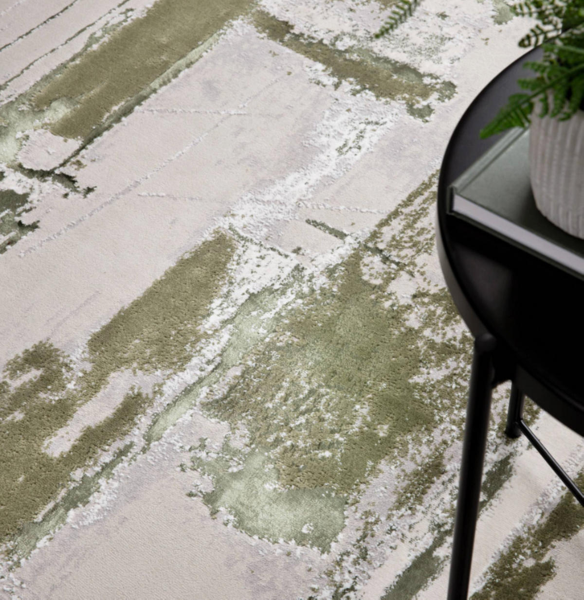 TEPPICH modern Wohn-/Schlafzimmer SUPREME Grün 200x290 cm - Grün, Textil (200/290cm) - Novatrend