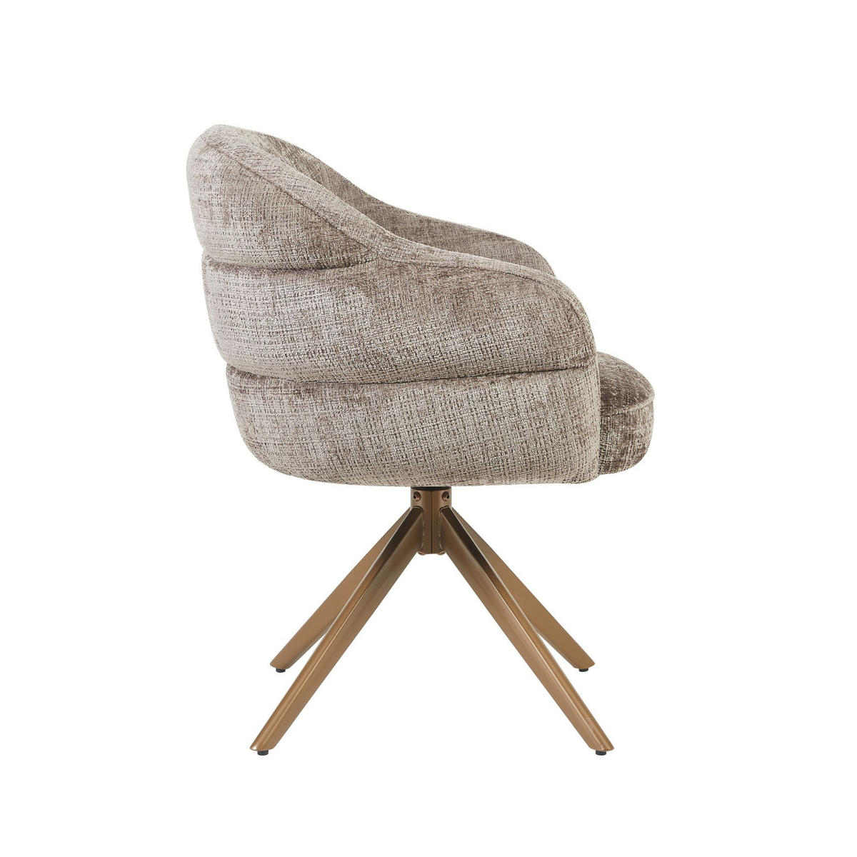 ESSZIMMERSTUHL Ron Braun 65/64/83 cm - Braun, Textil (64/83/65cm) - Starfurn