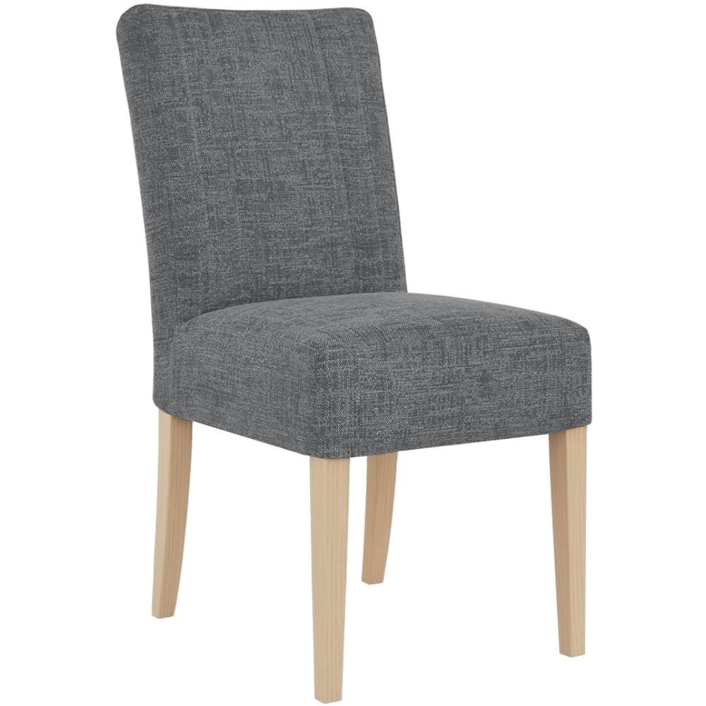 Beautysofa Stuhl Dunkelgrau 47x94x42 cm
