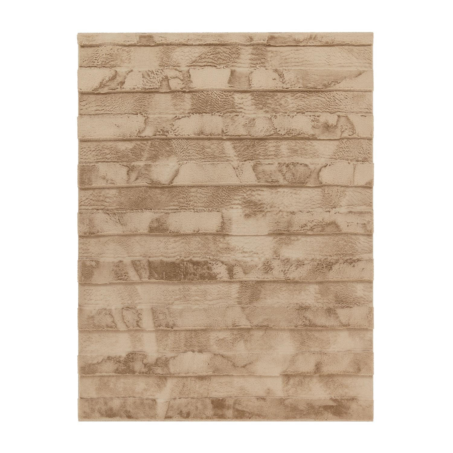 HOCHFLORTEPPICH Boho Beige 120 x 160 cm - Beige, Kunststoff (120/160cm) - TT Home