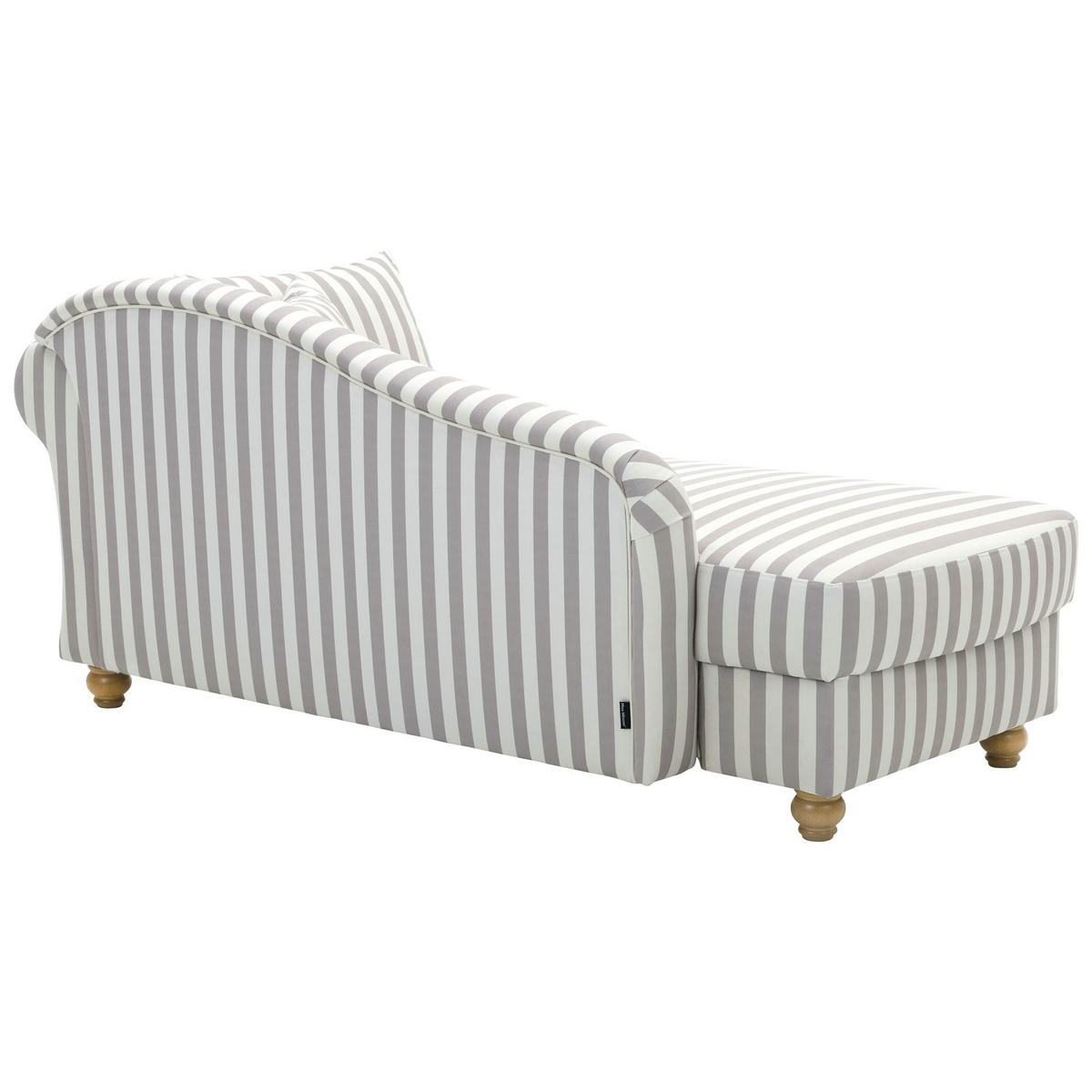 RECAMIERE Armlehne rechts Katrinka Flachgewebe mittelbraun - Haselnussfarben, Kunststoff (188/84/92cm) - 58aufmkessel