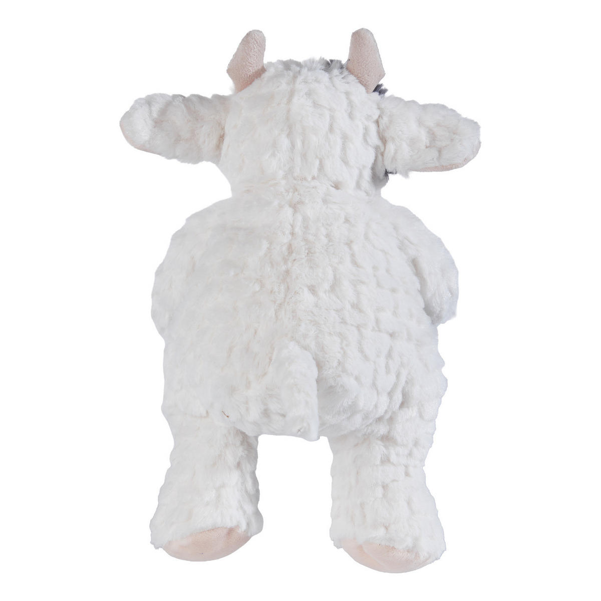 KUSCHELTIER Soft Hugs Kuh - Polyester - Weiß - Weiß/Grau, Kunststoff (10/15cm) - Butlers