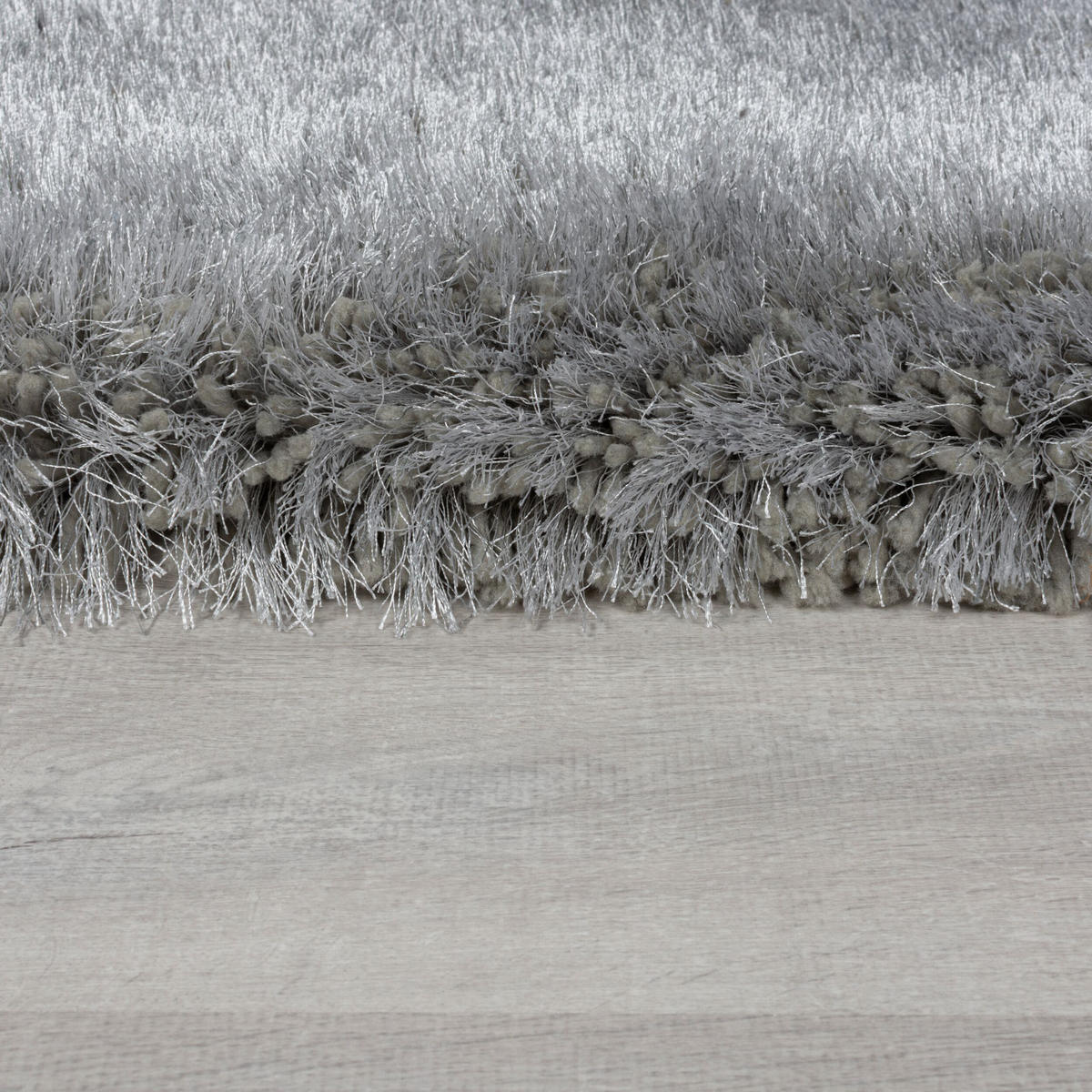TEPPICH Hochflor Modern-Design, superweich ORWELL, Grau 160x230 cm - Grau, Textil (160/230cm) - KADIMA DESIGN