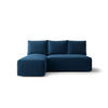 ECKSOFA mit Schlaffunktion SAVIO MINI Poso 05 Links - Dunkelblau, Textil (200/140cm) - Bedante