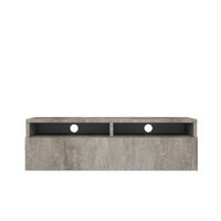 TV-LOWBOARD Rednaw Beton-Optik, 100 cm - Grau, Holzwerkstoff (100/30/31cm) - Selsey