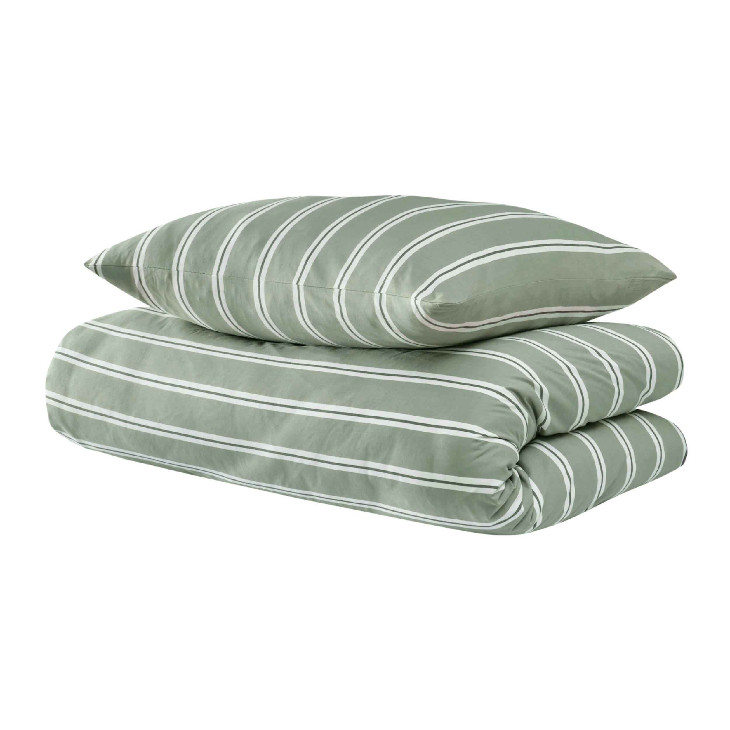 BETTWÄSCHESET Colorado - Renforcé - 2-teilig - 135x200cm - Grün - Grün, Textil (135/200cm) - Uncover by Schiesser