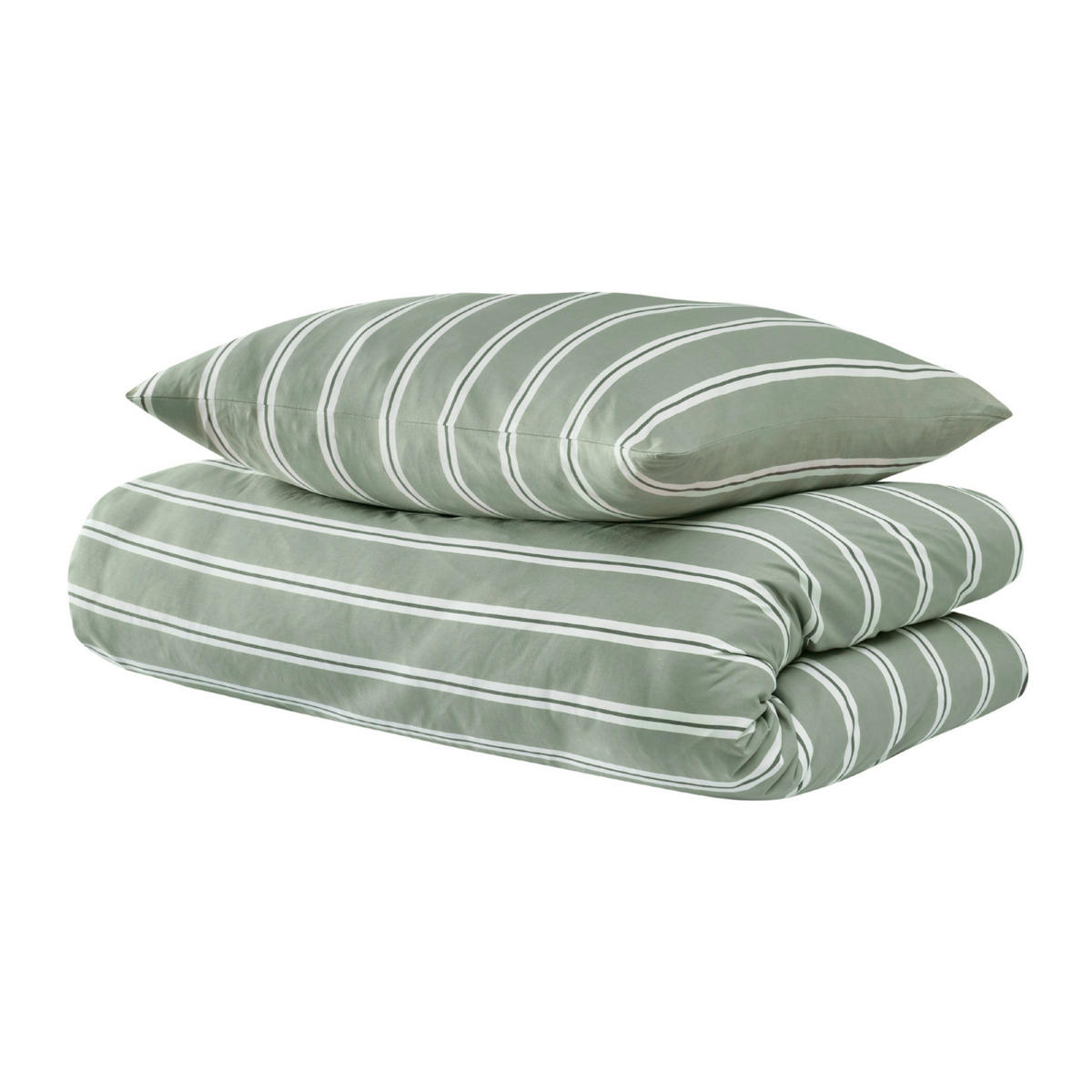 BETTWÄSCHESET Colorado - Renforcé - 2-teilig - 135x200cm - Grün - Grün, Textil (135/200cm) - Uncover by Schiesser