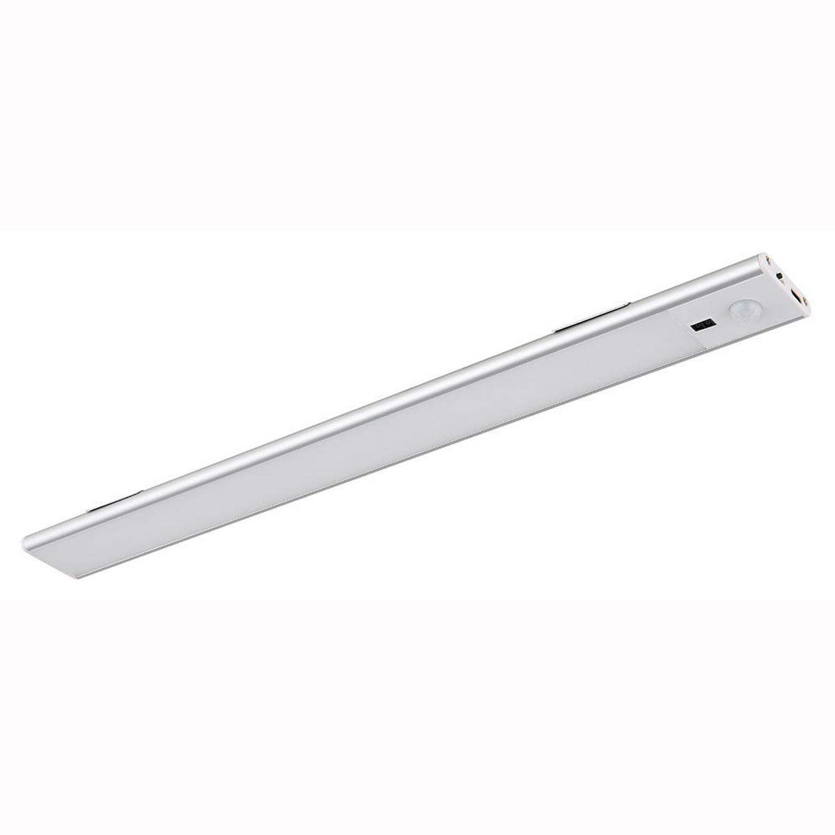 LED UNTERBAULEUCHTE Alu Silber Dimmbar - Silberfarben, Metall (40/4/1cm) - Globo Lighting