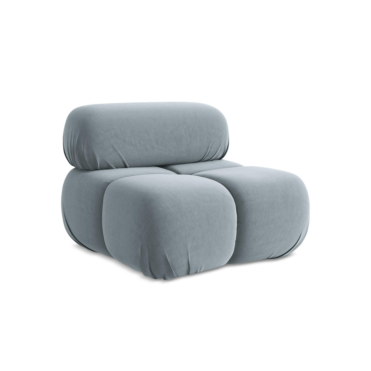 LaMiaSofa Sessel Hellblau 96x70x95 cm