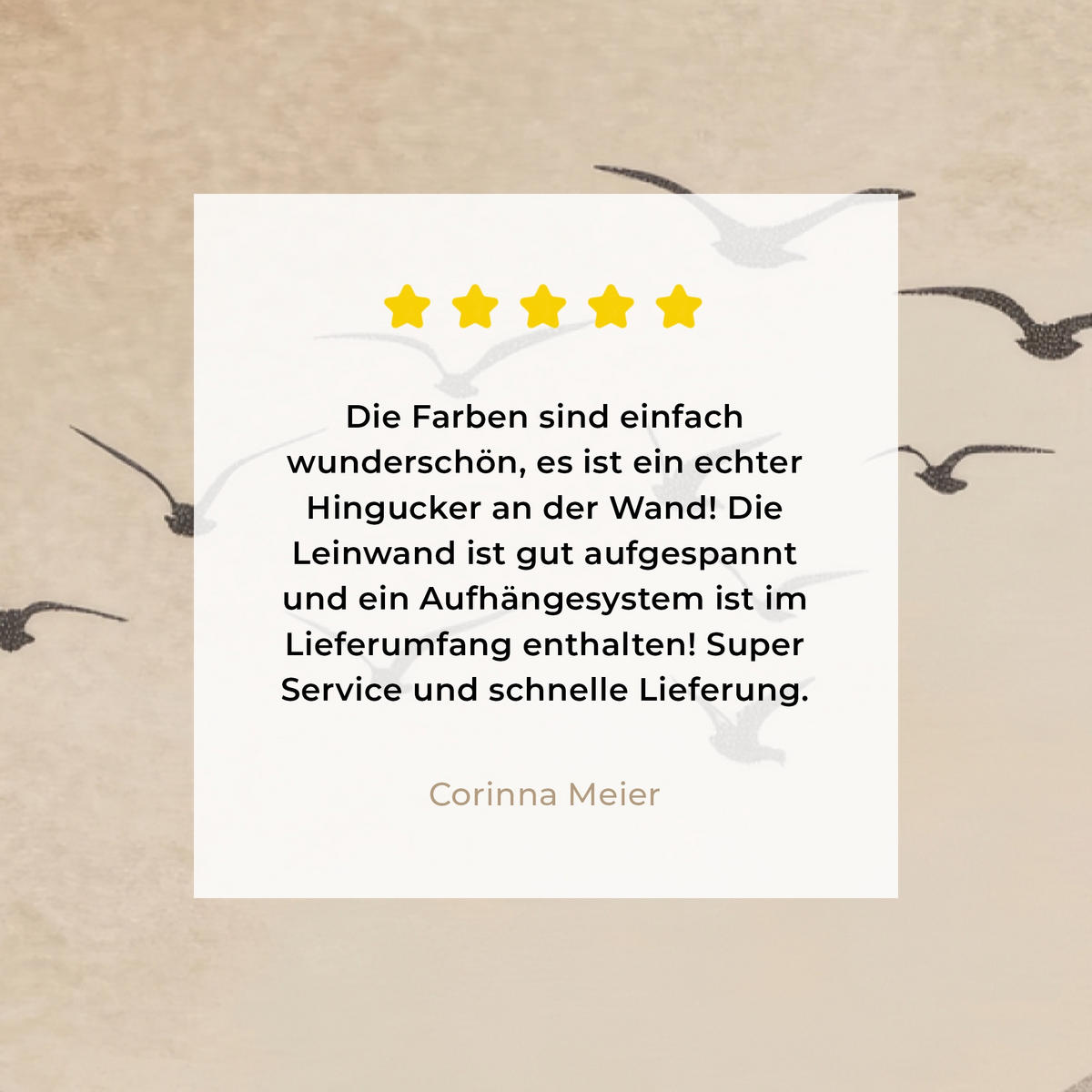 LEINWANDBILD Vogel - Beige - Japanisch 90x140 cm - Taupe, Textil (90/140cm) - MuchoWow