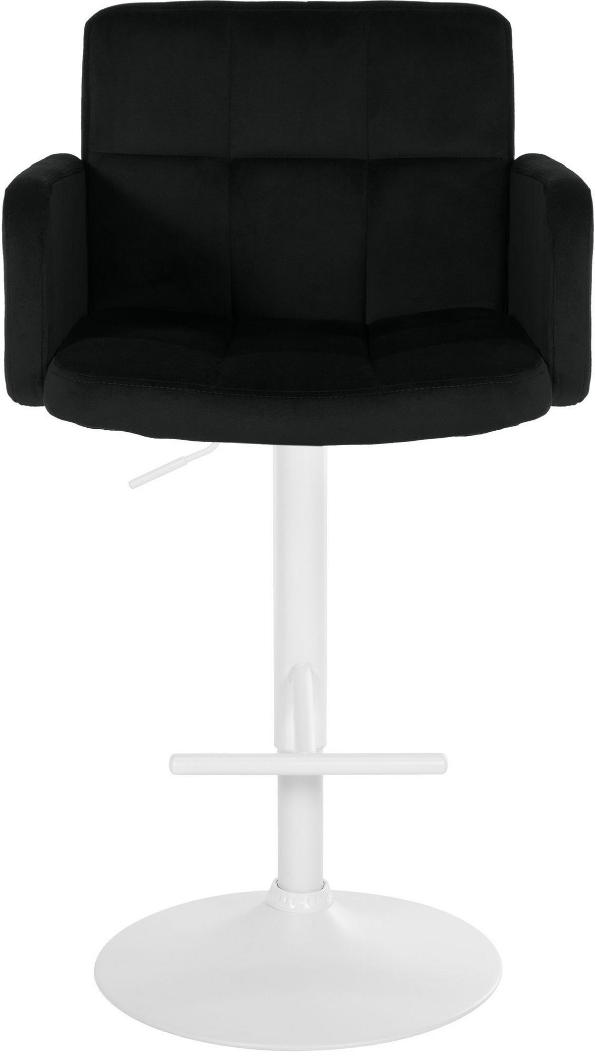 BARHOCKER Los Angeles 93x60x56 cm schwarz - Schwarz, Textil (60/93/56cm) - furnicato