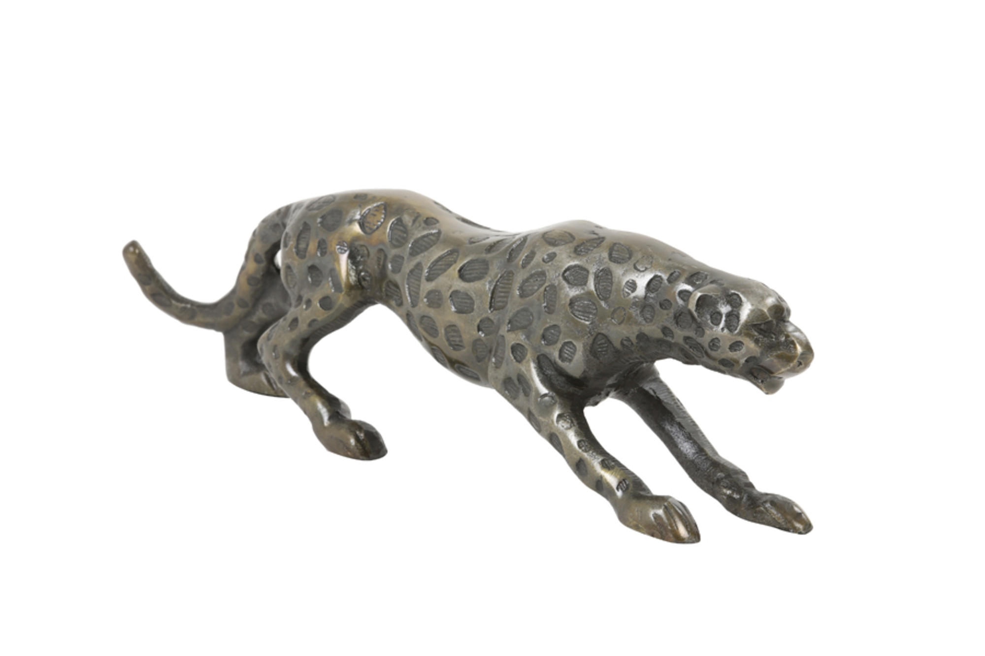 ORNAMENT Sisoko Bronze 50/10/12 cm - Bronzefarben, Metall (10/12/50cm) - Light & Living