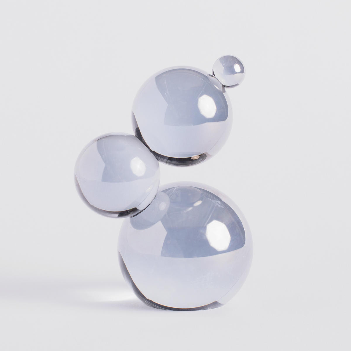 FIGURINE Nebula - Dunkelgrau, Glas (10/14.5/8cm) - home&you