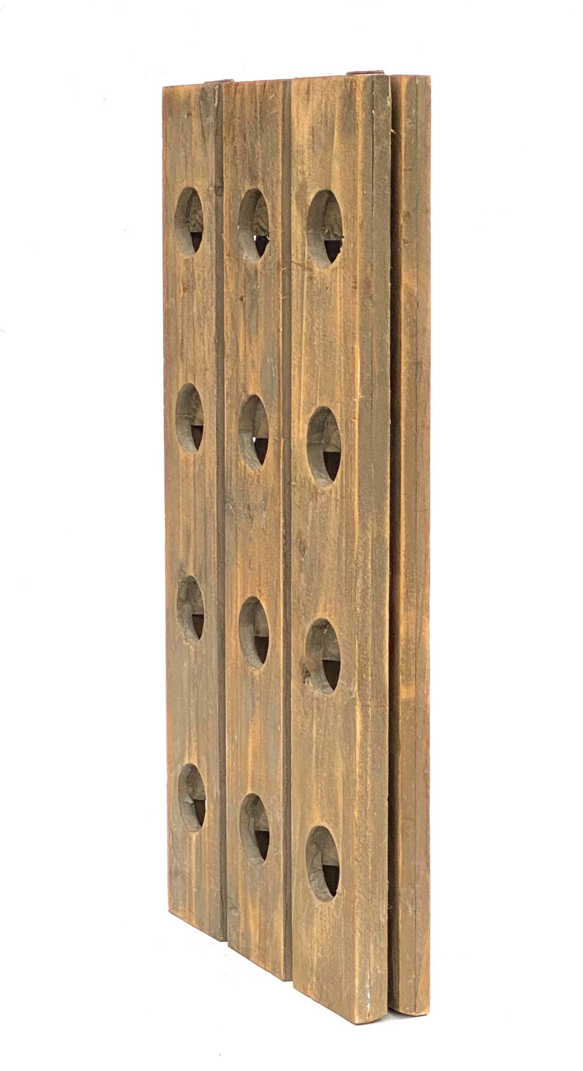 WEINREGAL Rüttelbrett für 24 Flaschen Holz 96171 - Rot, Holz (60/75/40cm) - DanDiBo