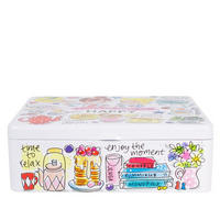 TEEDOSE Happy in Bunt - 7cm - Multicolor, Metall (20.3/7/15.7cm) - Blond Amsterdam