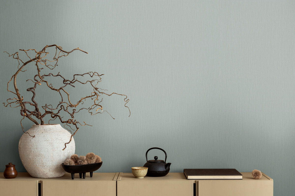 VLIESTAPETE Grau 53/1005 cm - Grau, Textil (53/1cm) - KUNSTLOFT