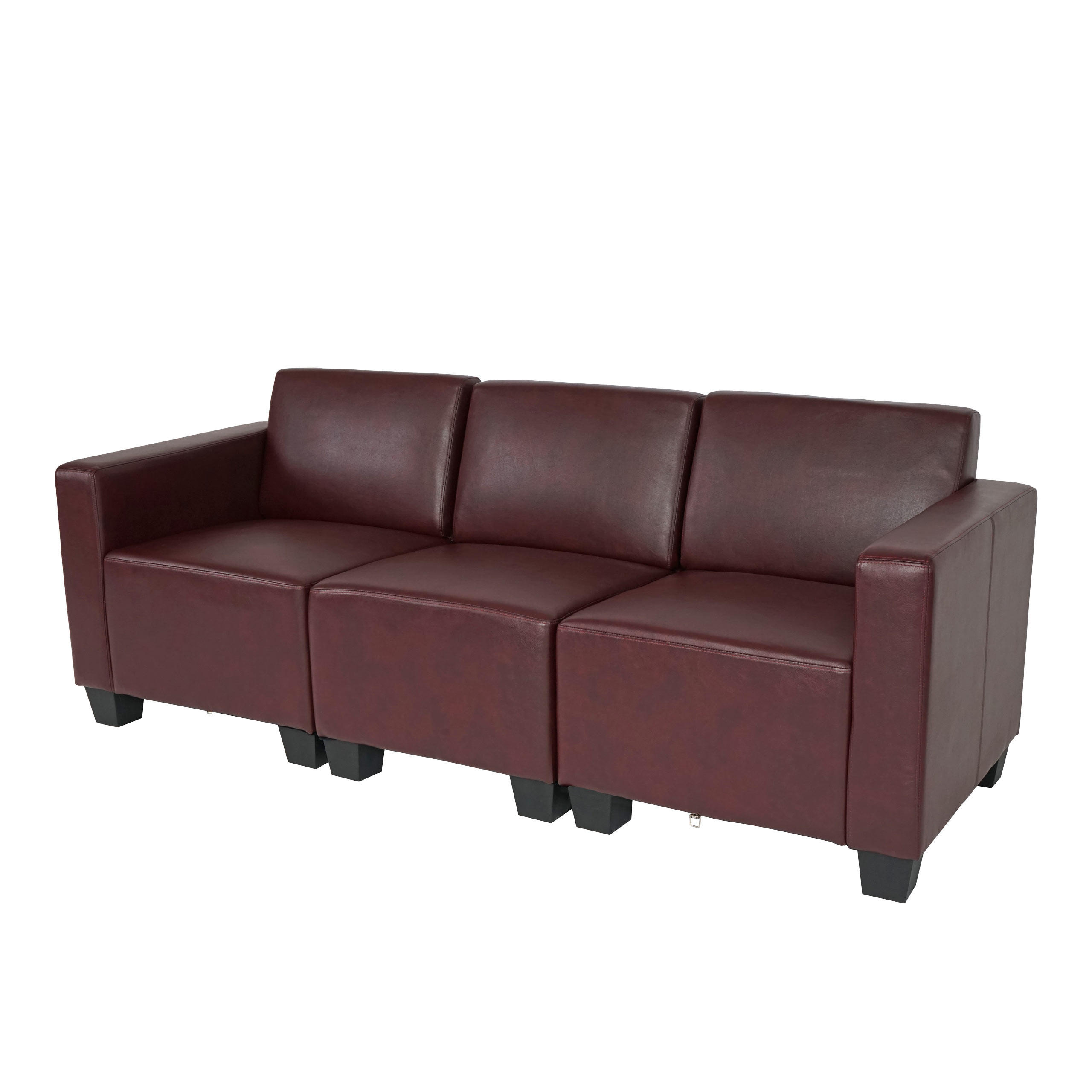 3-SITZER SOFA Rotbraun - Rotbraun, Textil (193/76/72cm) - MCW