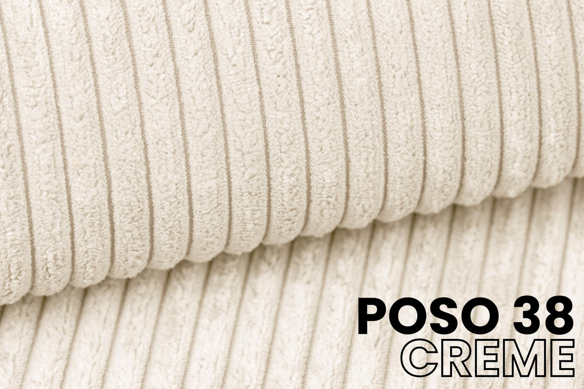BOXBETT LOFT III 180/200 Cord Creme mit Bonell-Federkernmatratzen H3 - Creme, Holz/Holzwerkstoff (180/200cm) - Deine Möbel 24