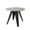 ESSTISCH ausziehbar auf MDF, Grau - Schwarz/Grau, Holzwerkstoff (100/100/76cm) - Idohome
