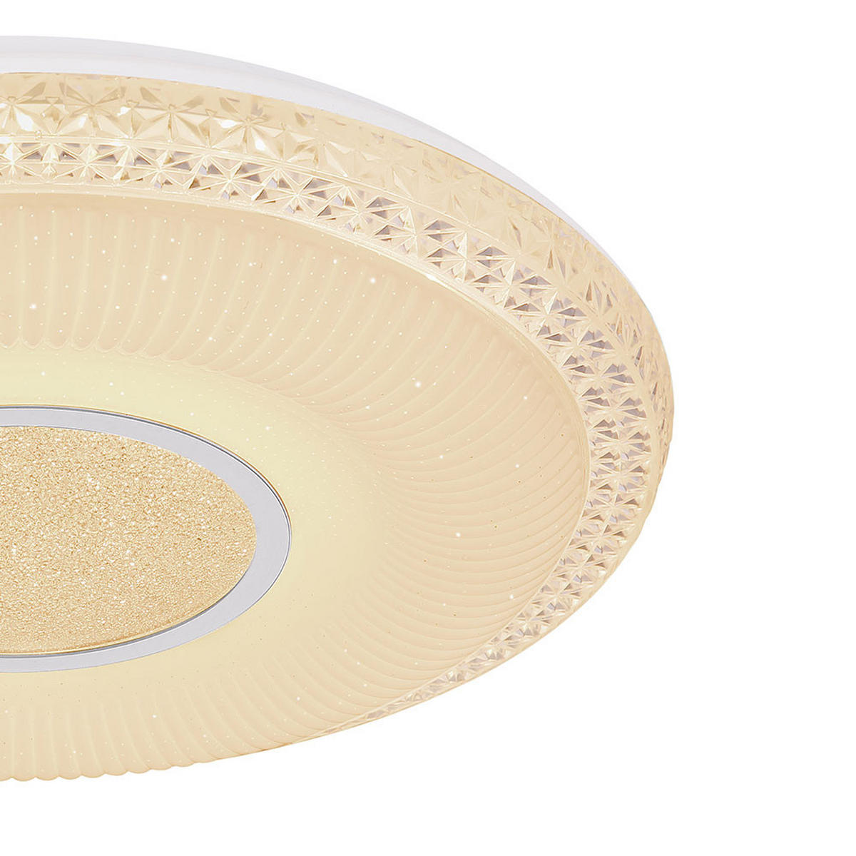 LED DECKENLEUCHTE Klemens Weiß Metall - Weiß, Metall (50/50/9cm)