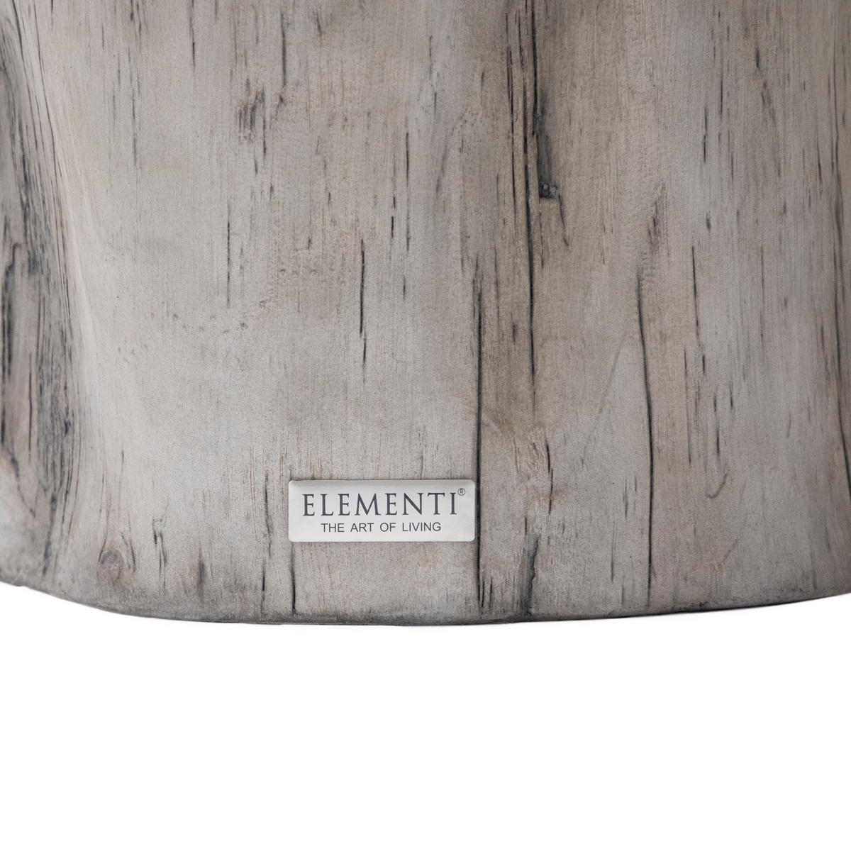 BEISTELLTISCH DAINTREE aus GF-Beton, Wetterbeständig, 49x47x51 cm - Grau, Naturmaterialien (49/47/51cm) - Elementi