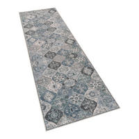 KURZFLORTEPPICH 80/300 cm Semer 421 - Türkis, Kunststoff (80/300cm) - Paco Home