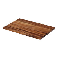 SCHNEIDEBRETT Akazienholz, 26 x 16.5 cm - Braun, Holz (17/26cm) - Continenta